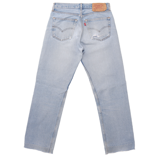 1990's Levi's Red Tab 501 Raw Hem Denim