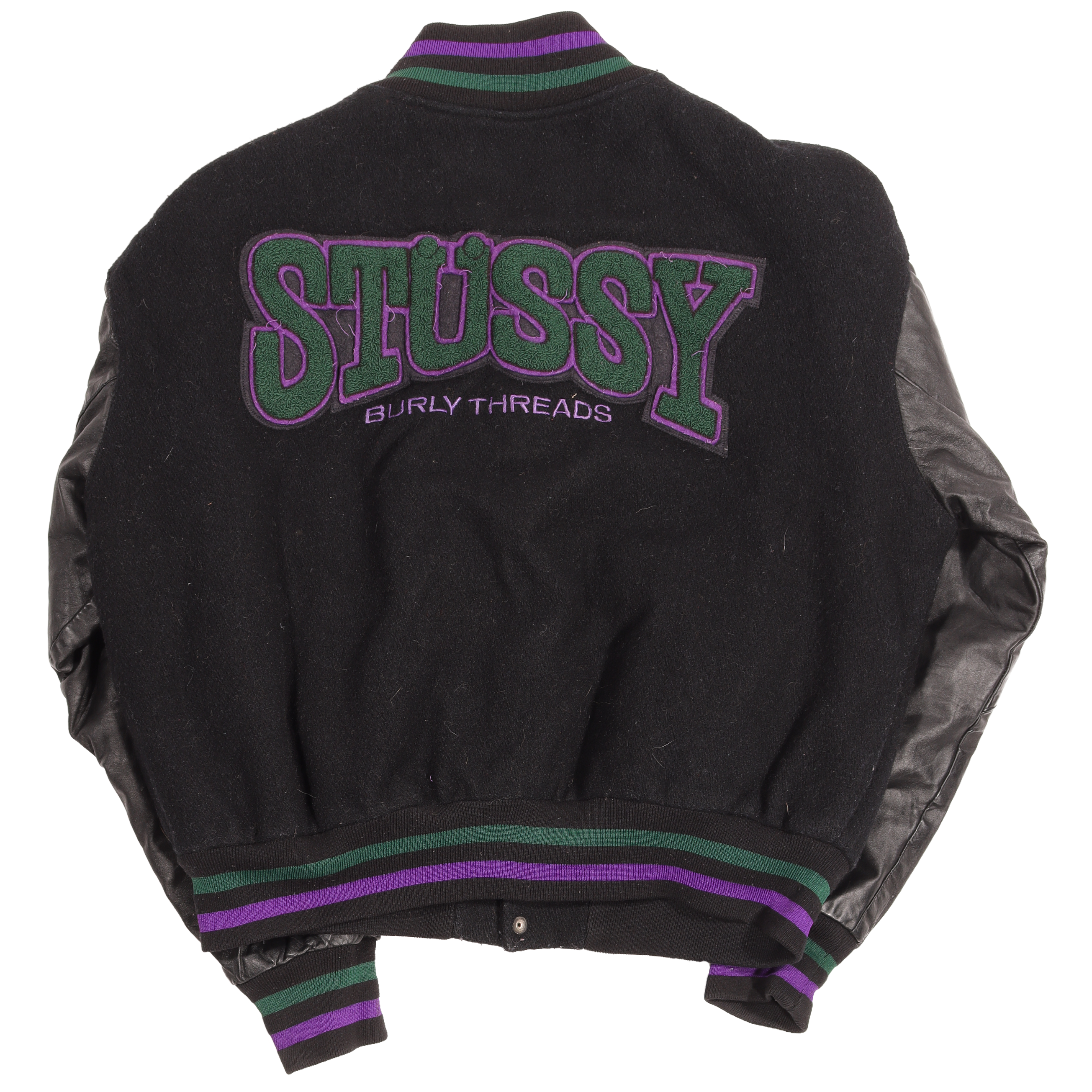 1990's Stussy Varsity Jacket – Justin Reed 1990's Stussy Varsity Jacket – Justin Reed