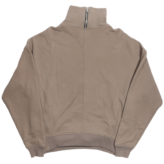 Mock Neck Pullover Sweatshirt