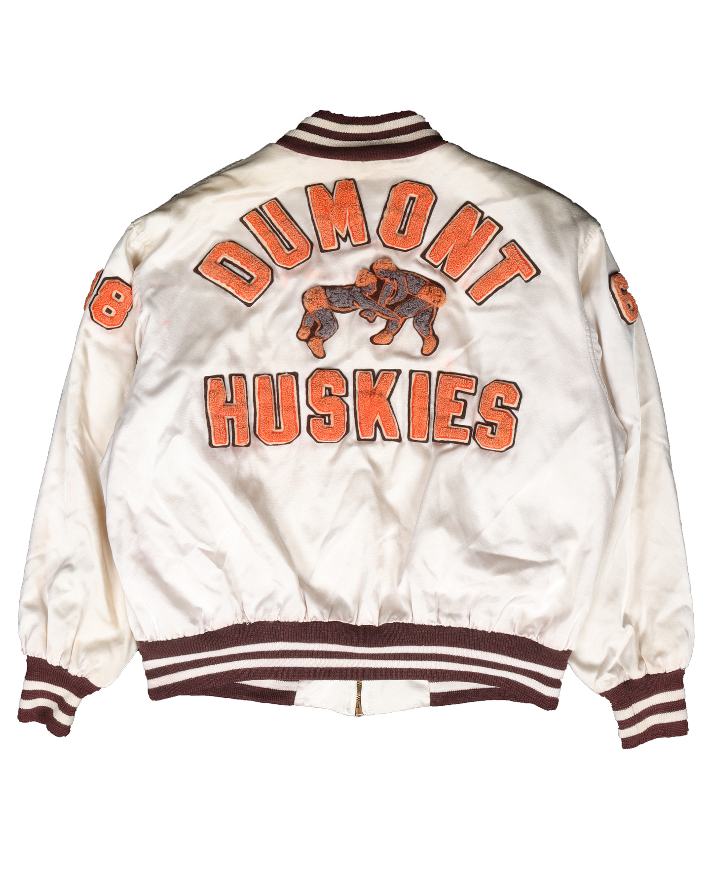 Satin Wrestling Varsity Jacket