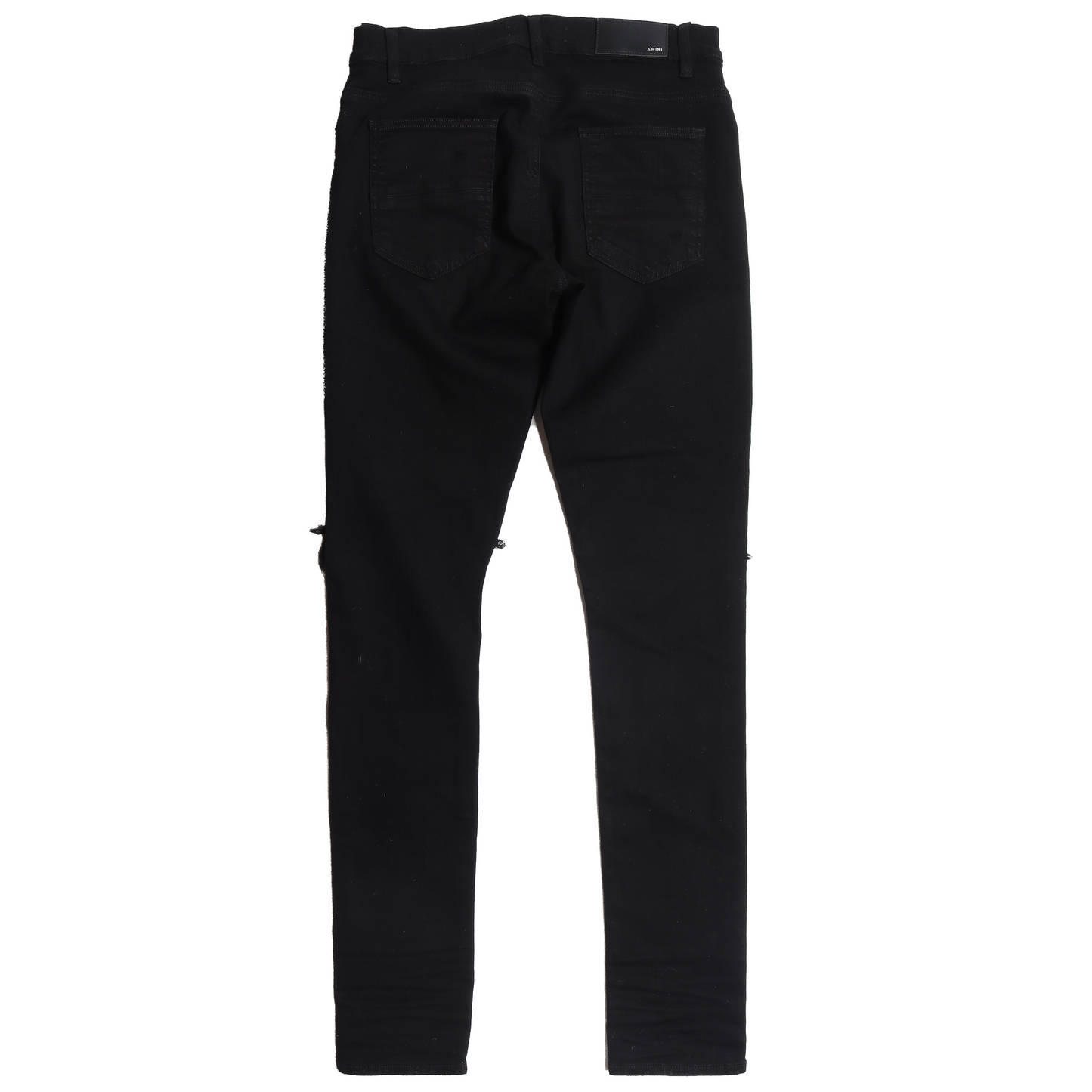 Distressed Paisley Patchwork Denim