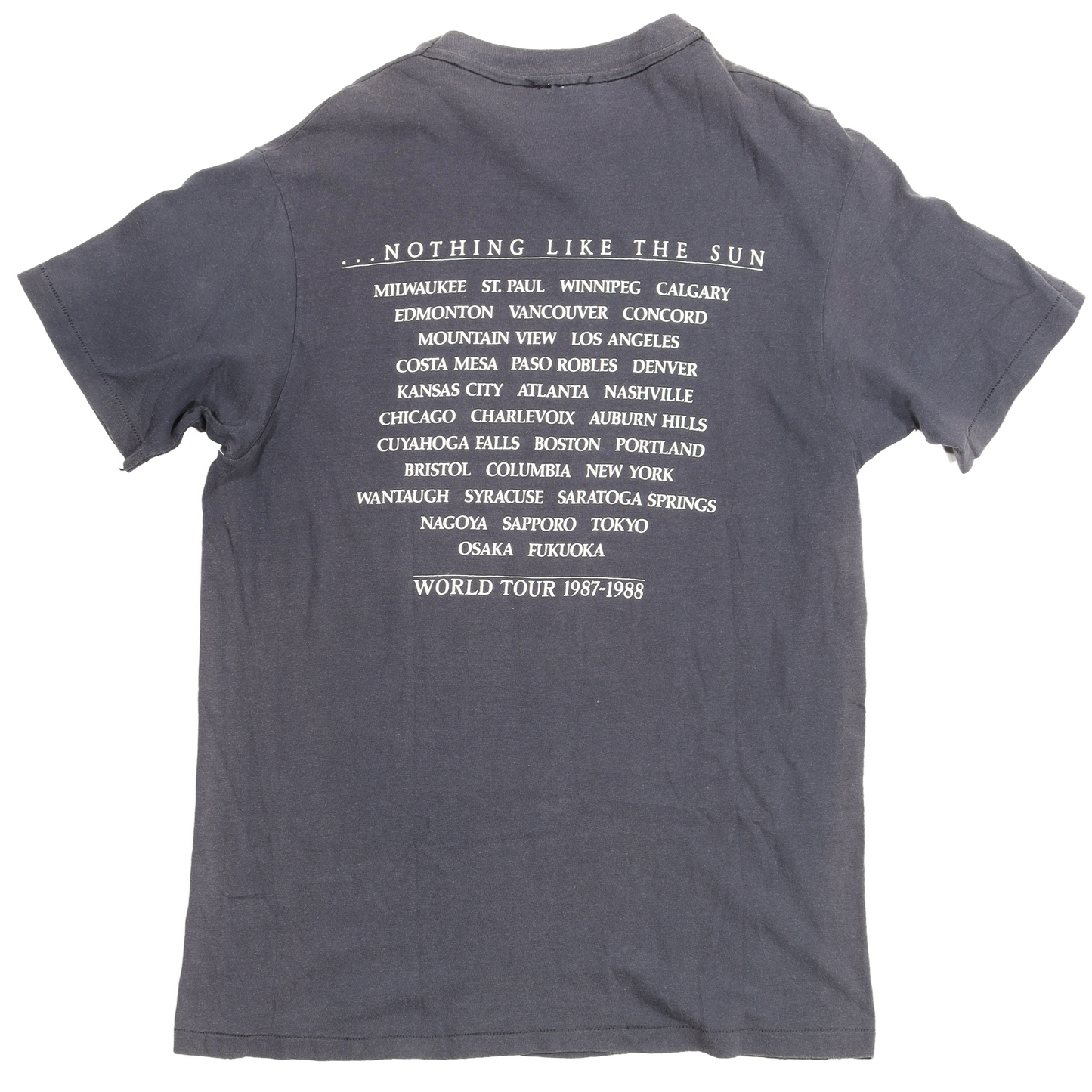 1987 Sting 'Nothing Like The Sun' T-Shirt
