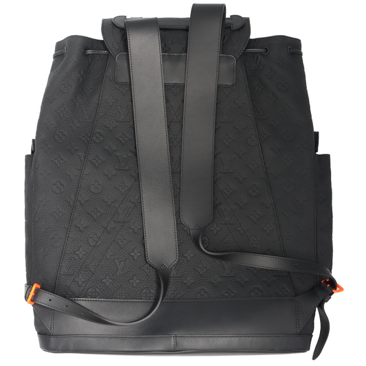 Virgil Abloh CHRISTOPHER Leather Backpack Monogram