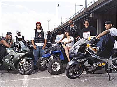 90s Leather Ruff Ryders Member Vest