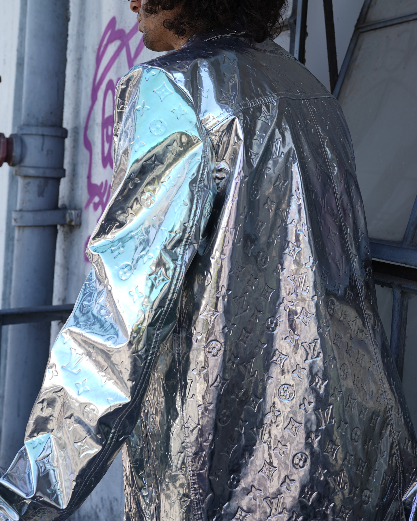 FW21 Monogram Mirror Rain Coat