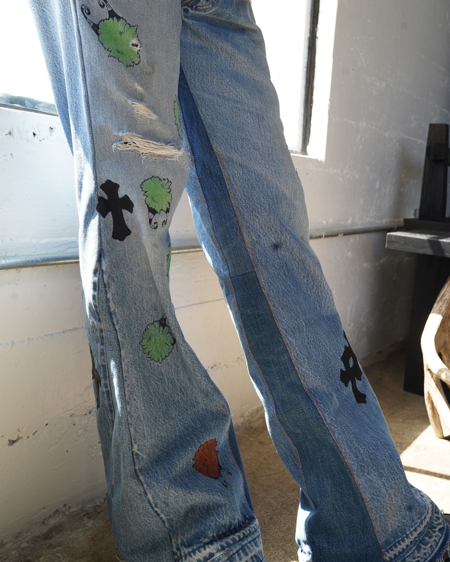 Gallery Dept. Matty Boy Cross Patch Denim