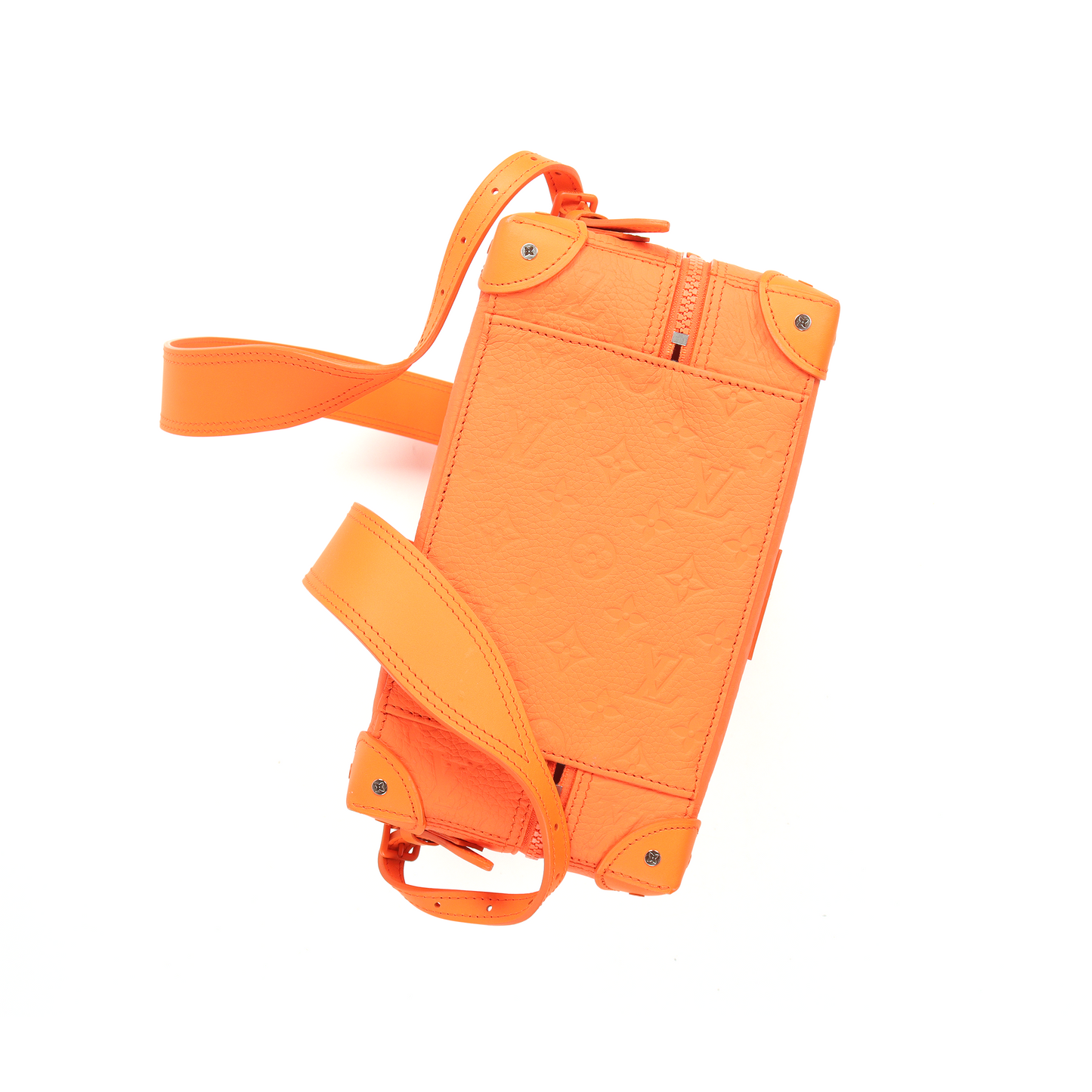 Orange Taurillon MCA Soft Trunk Backpack