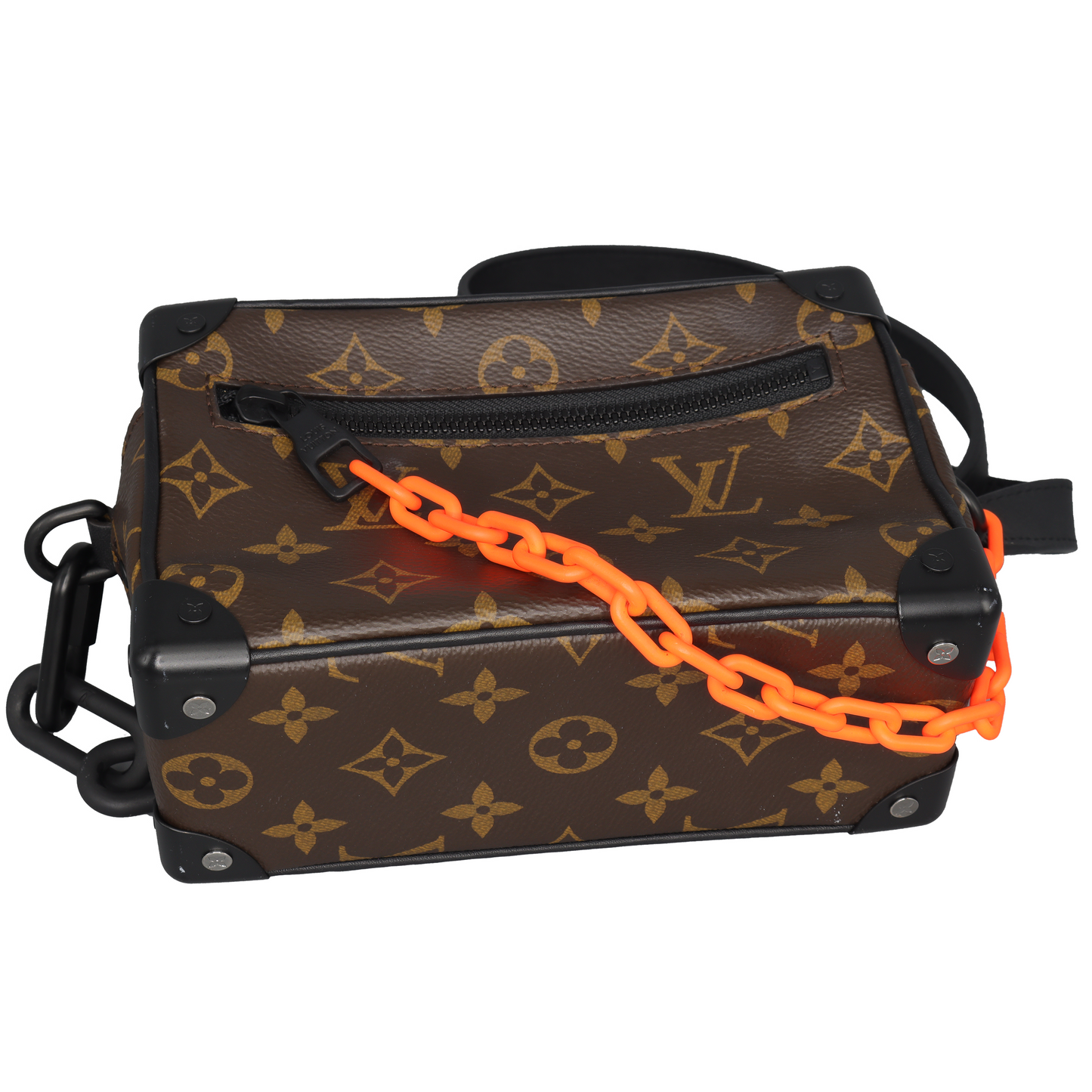 Mini Soft Trunk Monogram Brown/Orange