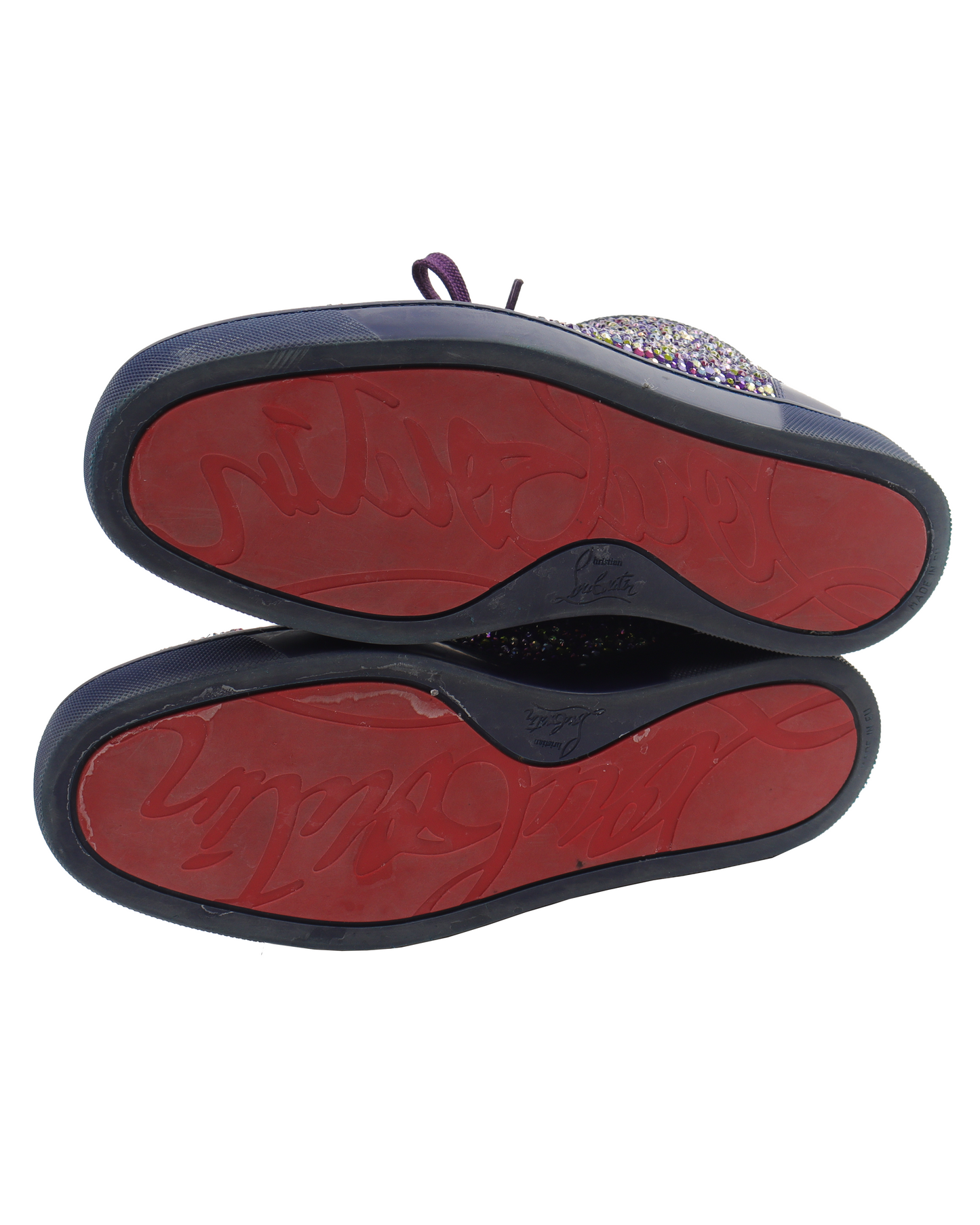 Louis Rhinestone Purple Gloss