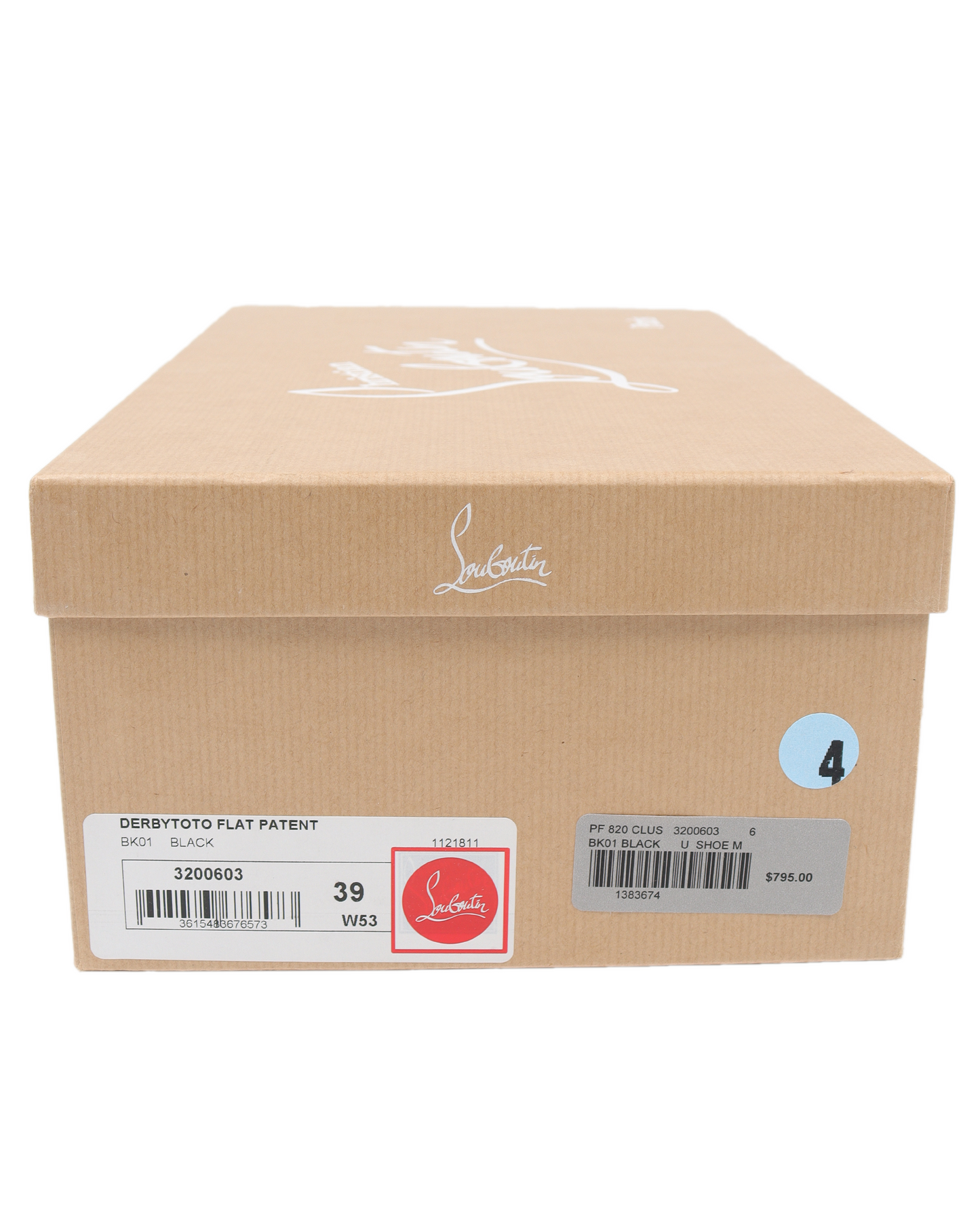 Derby Toto Flat Patent Shoe