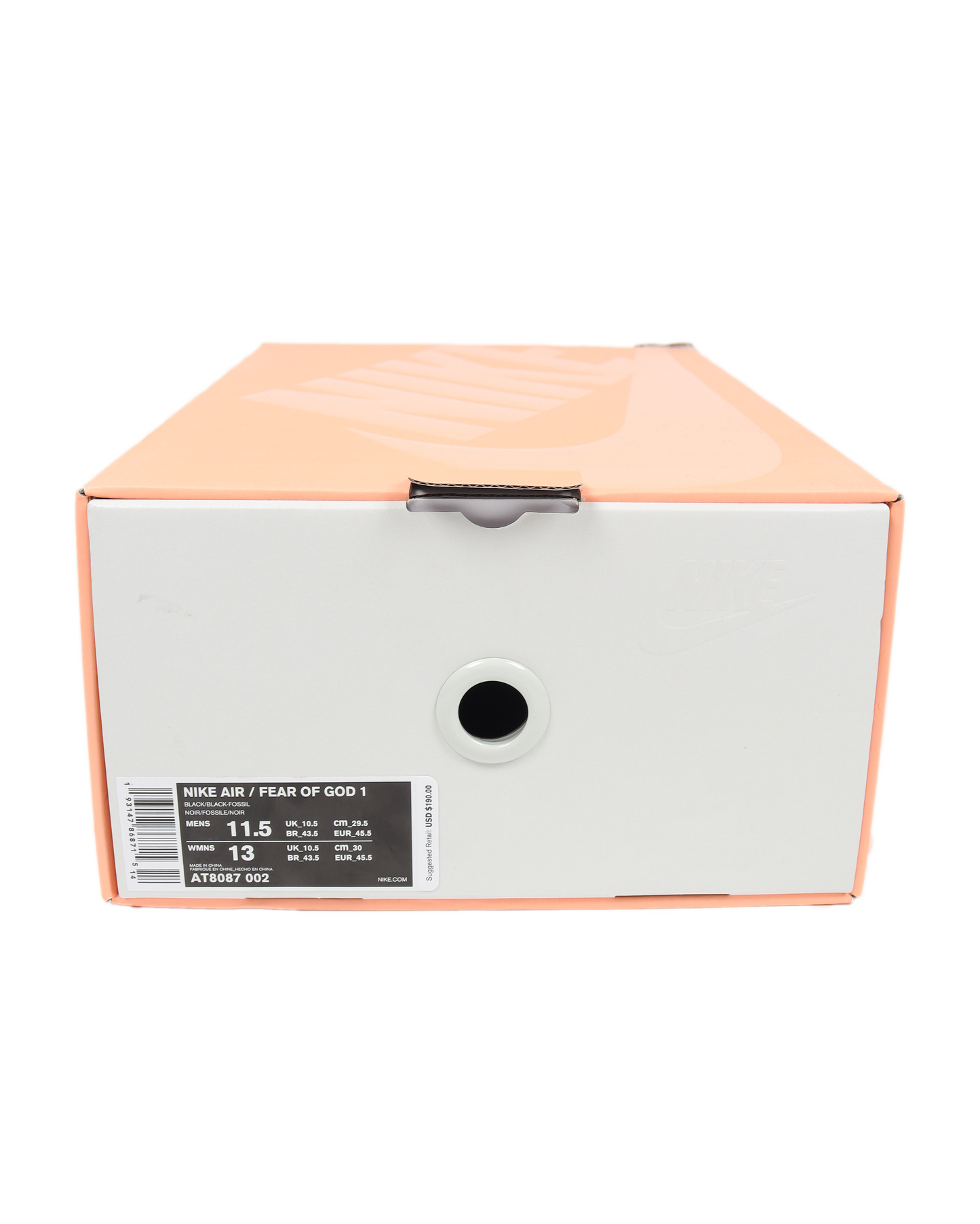 Nike Air Fear Of God Raid Black