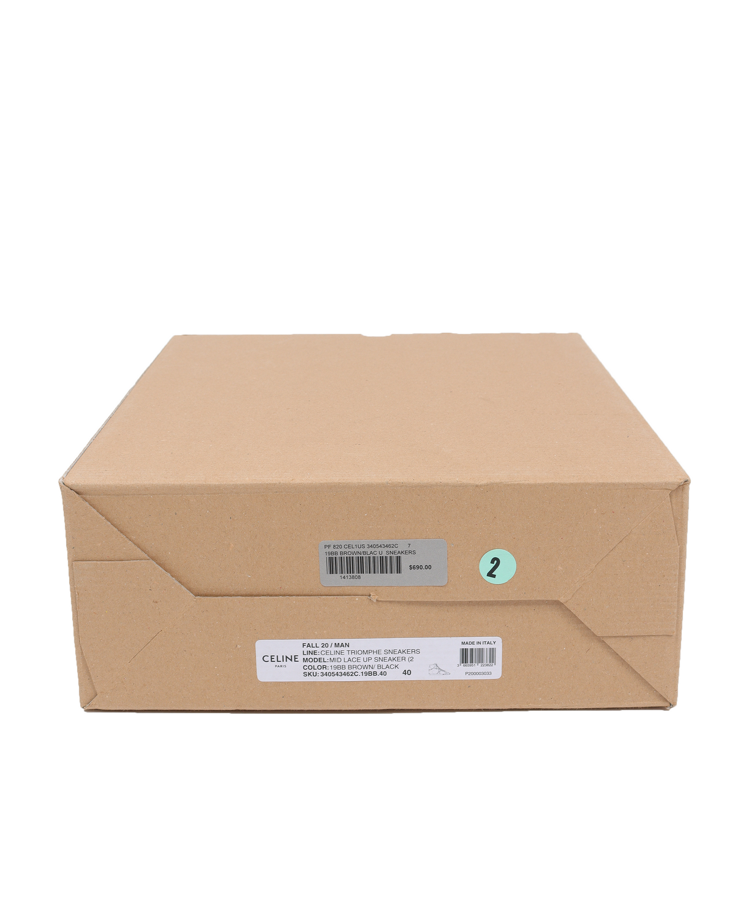 Mid Lace Stripe Sneaker