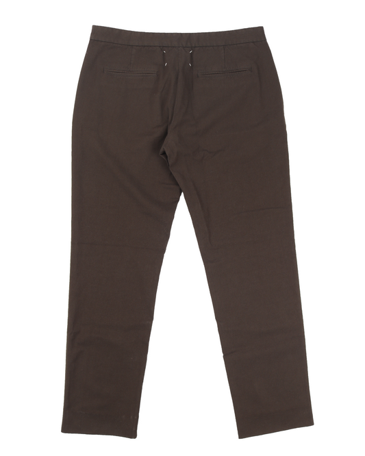 Drawstring Waist Trousers
