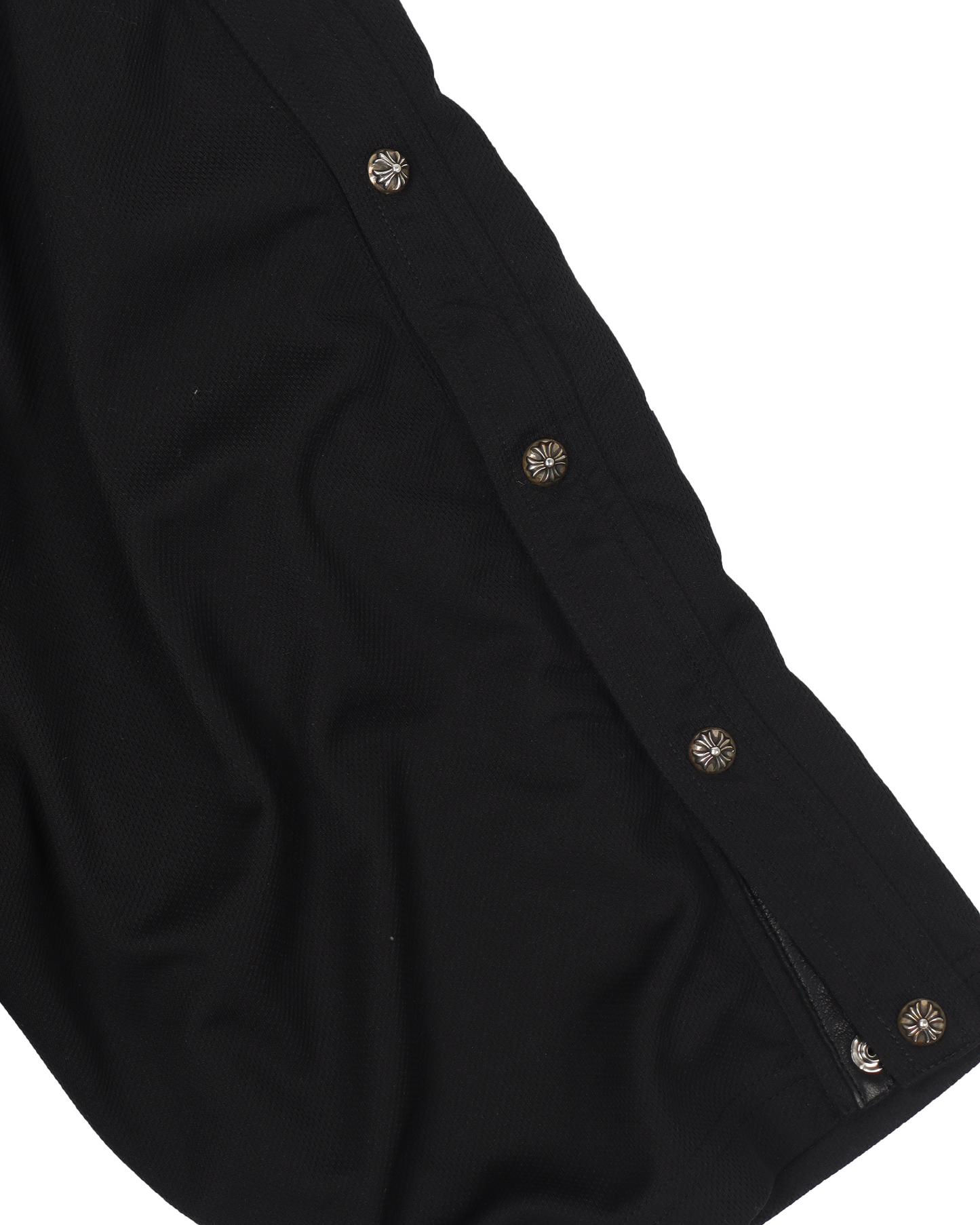 Snap Closure Track Shorts