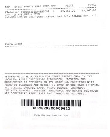 Cross Patch Leather Perfecto Jacket