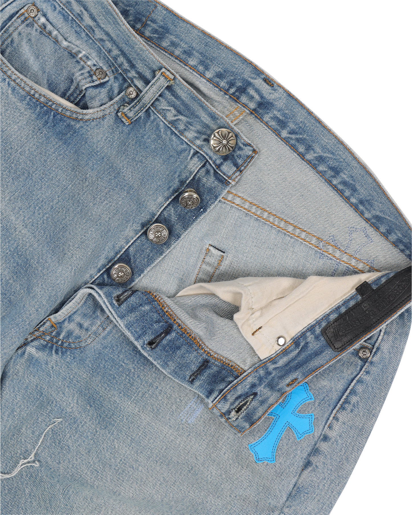 Levi's Blue Cross Patch Denim