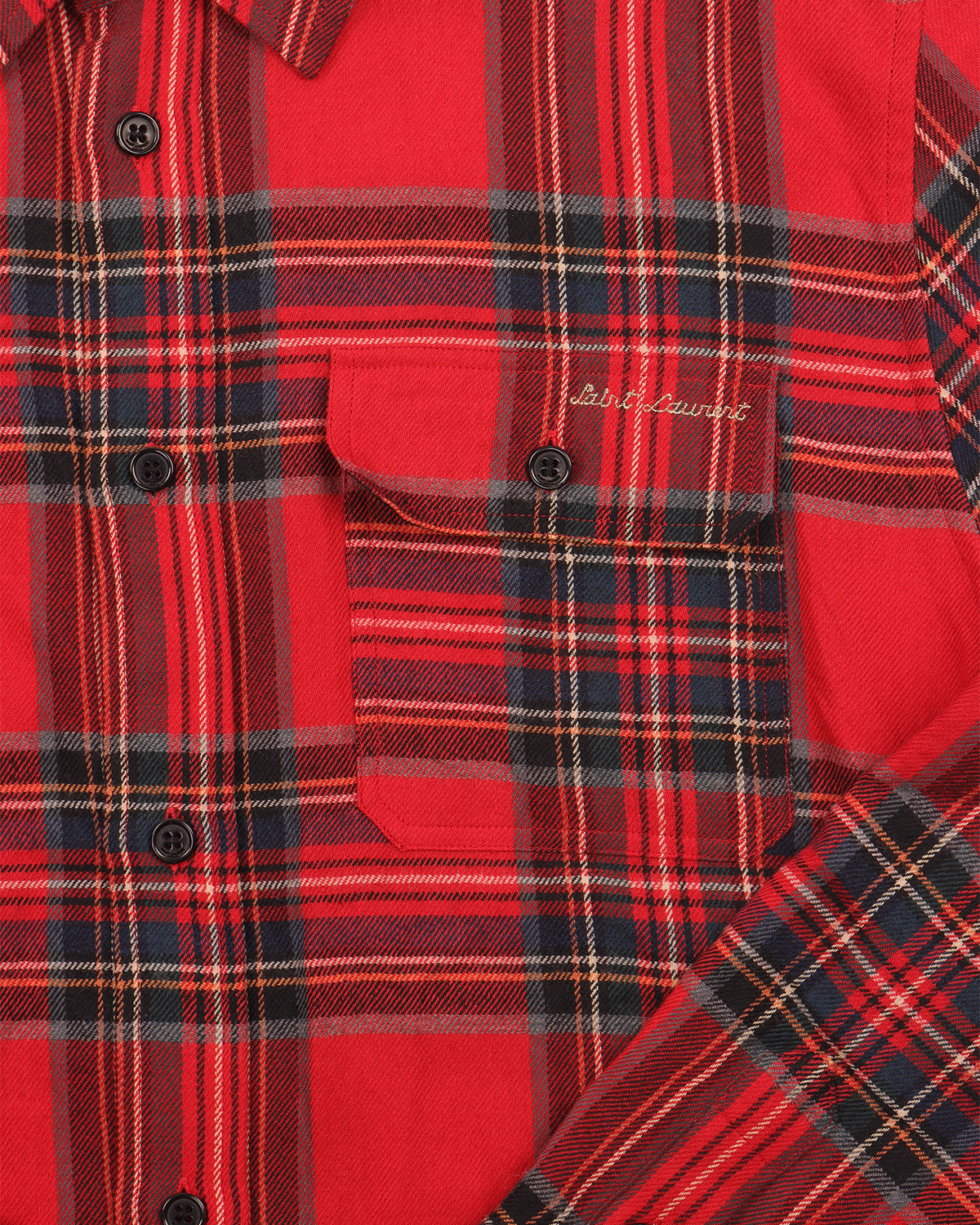 Script Logo Flannel Shirt