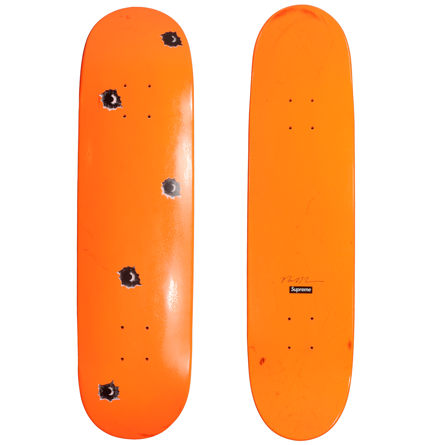 Nate Lowman Skate Decks (Set of 2) (2007)