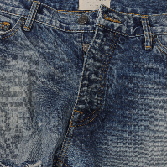 Fourth Collection Selvedge Distressed Denim