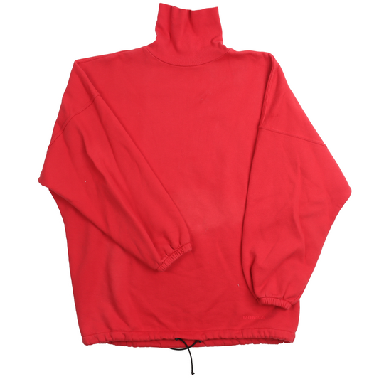 Oversized Turtle Neck Pullover Sweatshirt