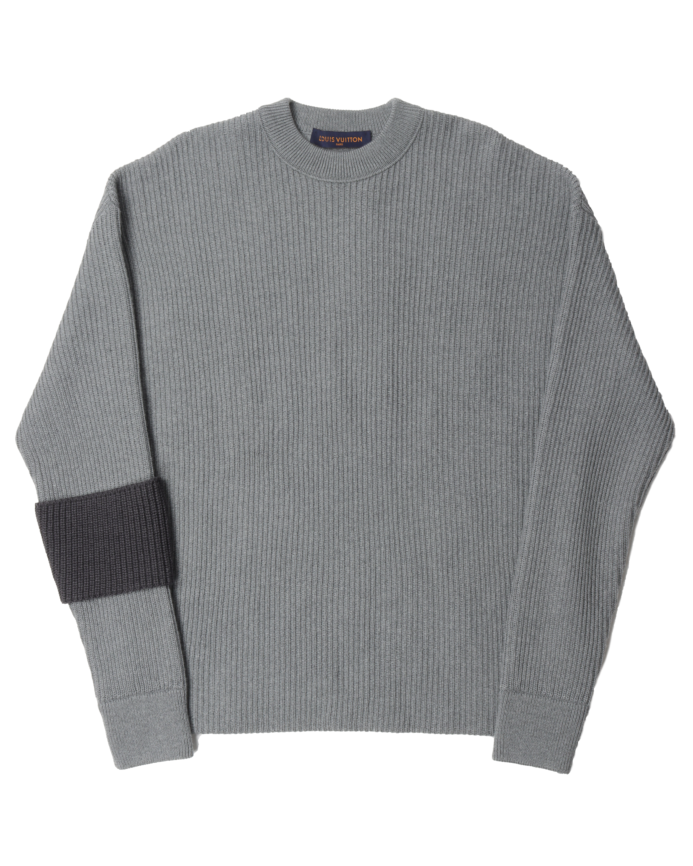 Louis Vuitton Men's Monogram Jacquard Knit Crew Neck Sweatshirt