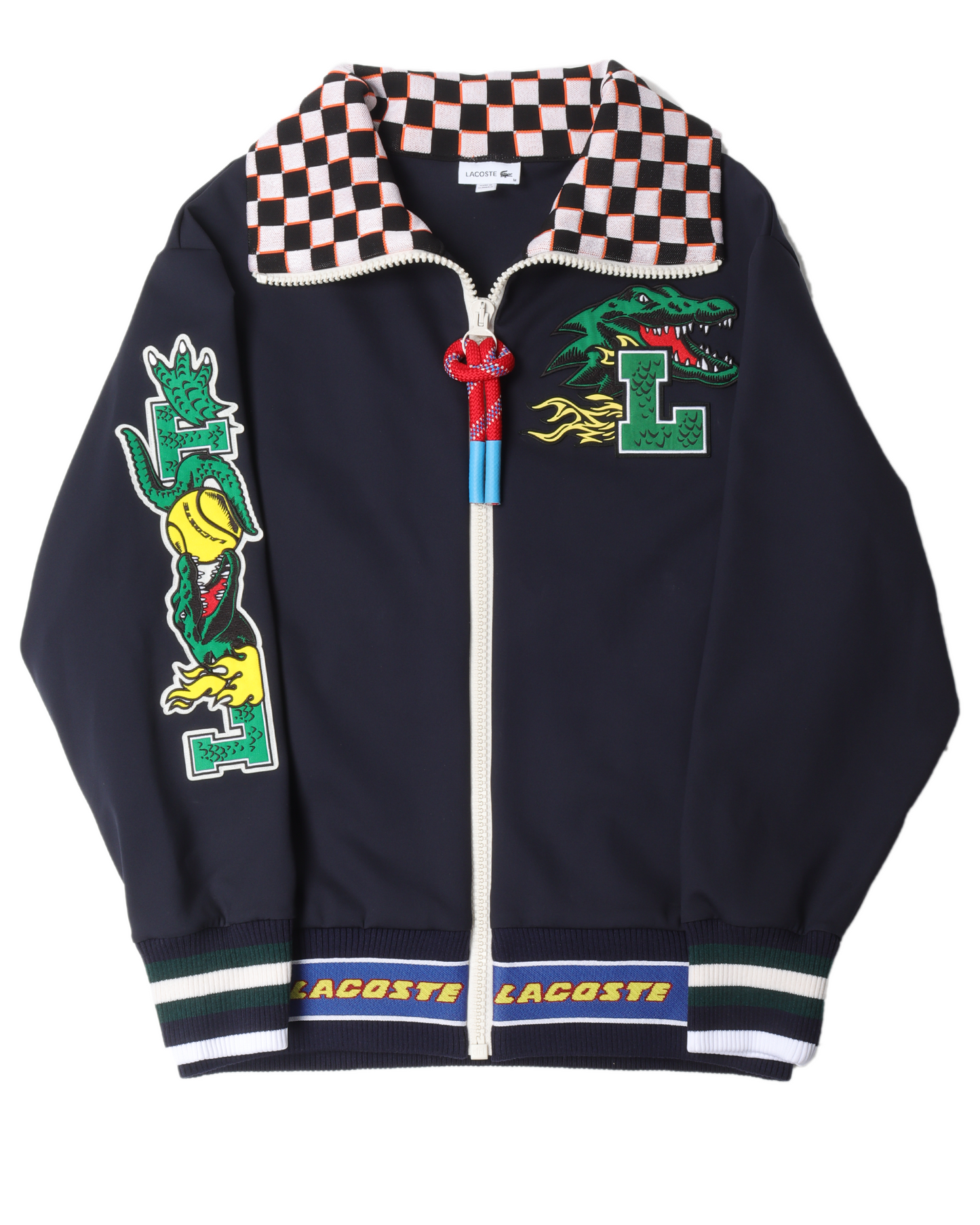 Lacoste Zip Up Sweater