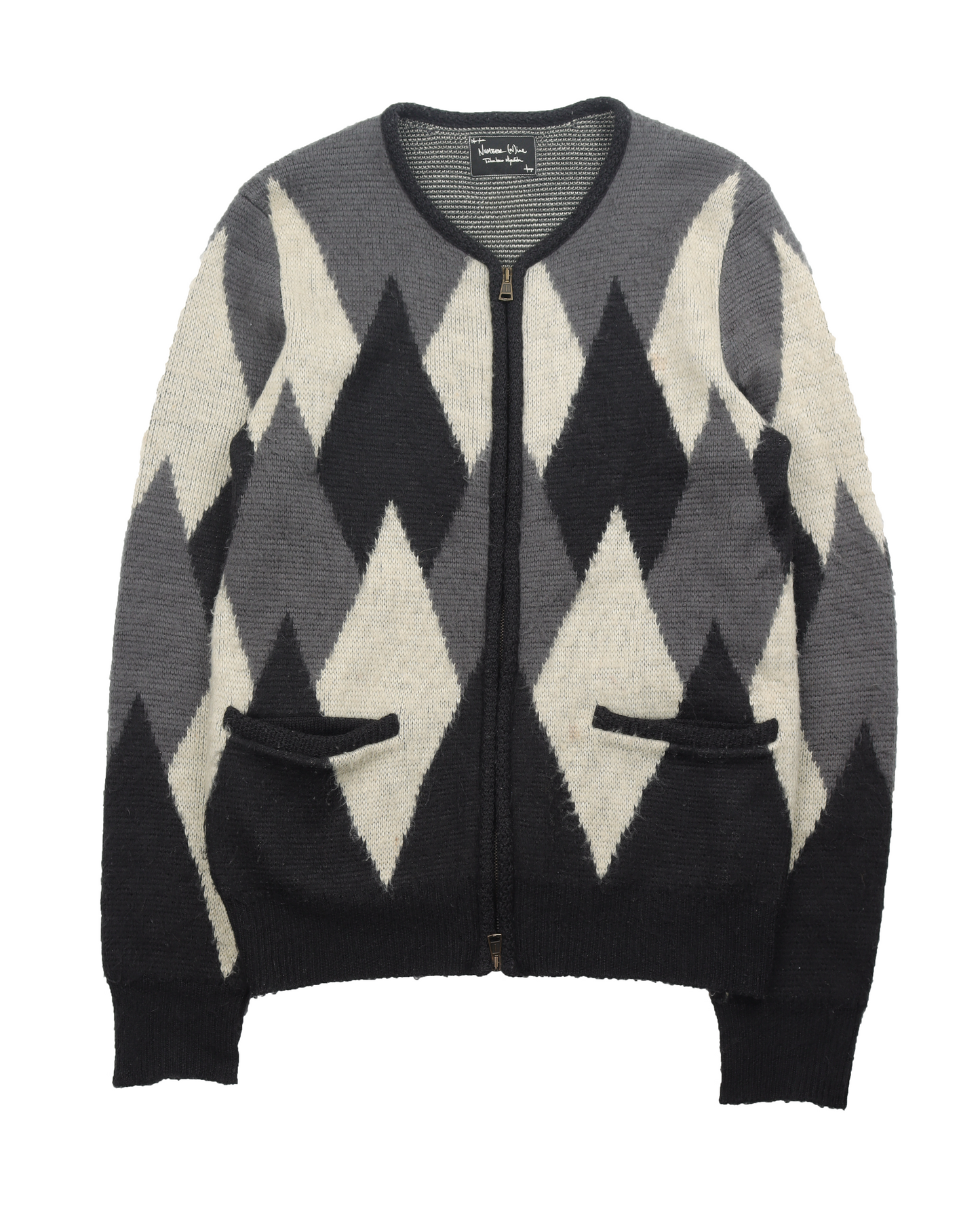 Argyle Knit Cardigan Sweater (2008) "My Own Private Portland"
