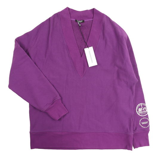 (Rare 1 of 1) NYU Oversized V-Neck Sweatshirt by RAF SIMONS SS18