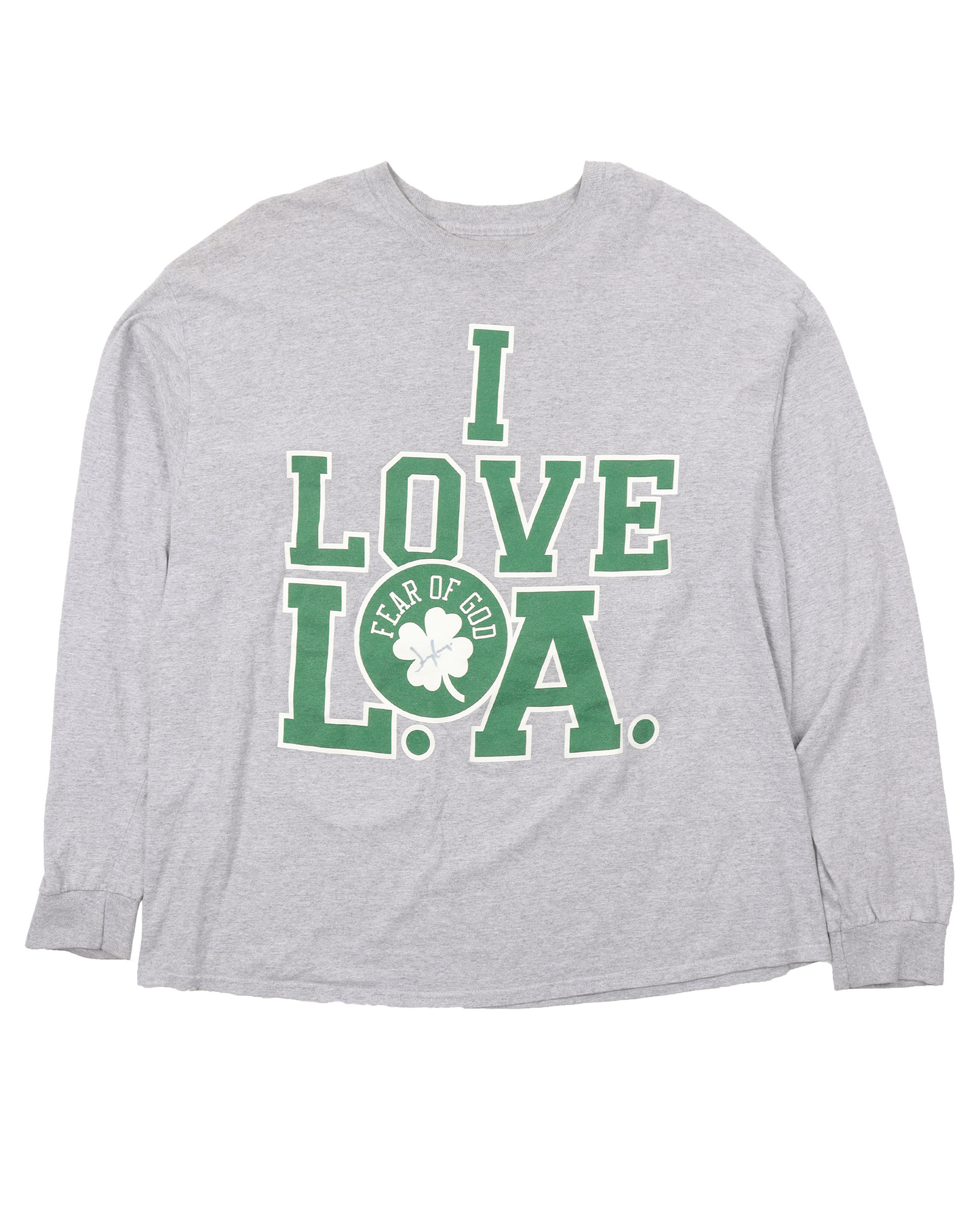 Graphic Long Sleeve T-Shirt (1987 Collection) Signed