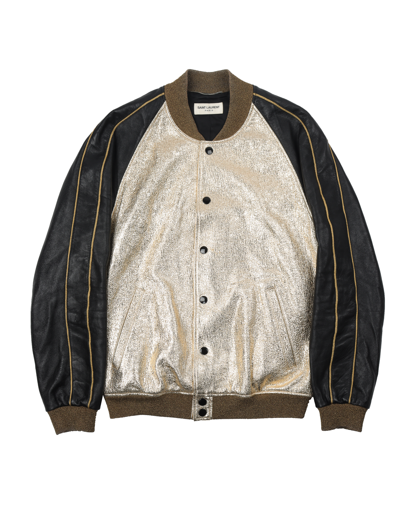SS15 BANG Leather Bomber Jacket