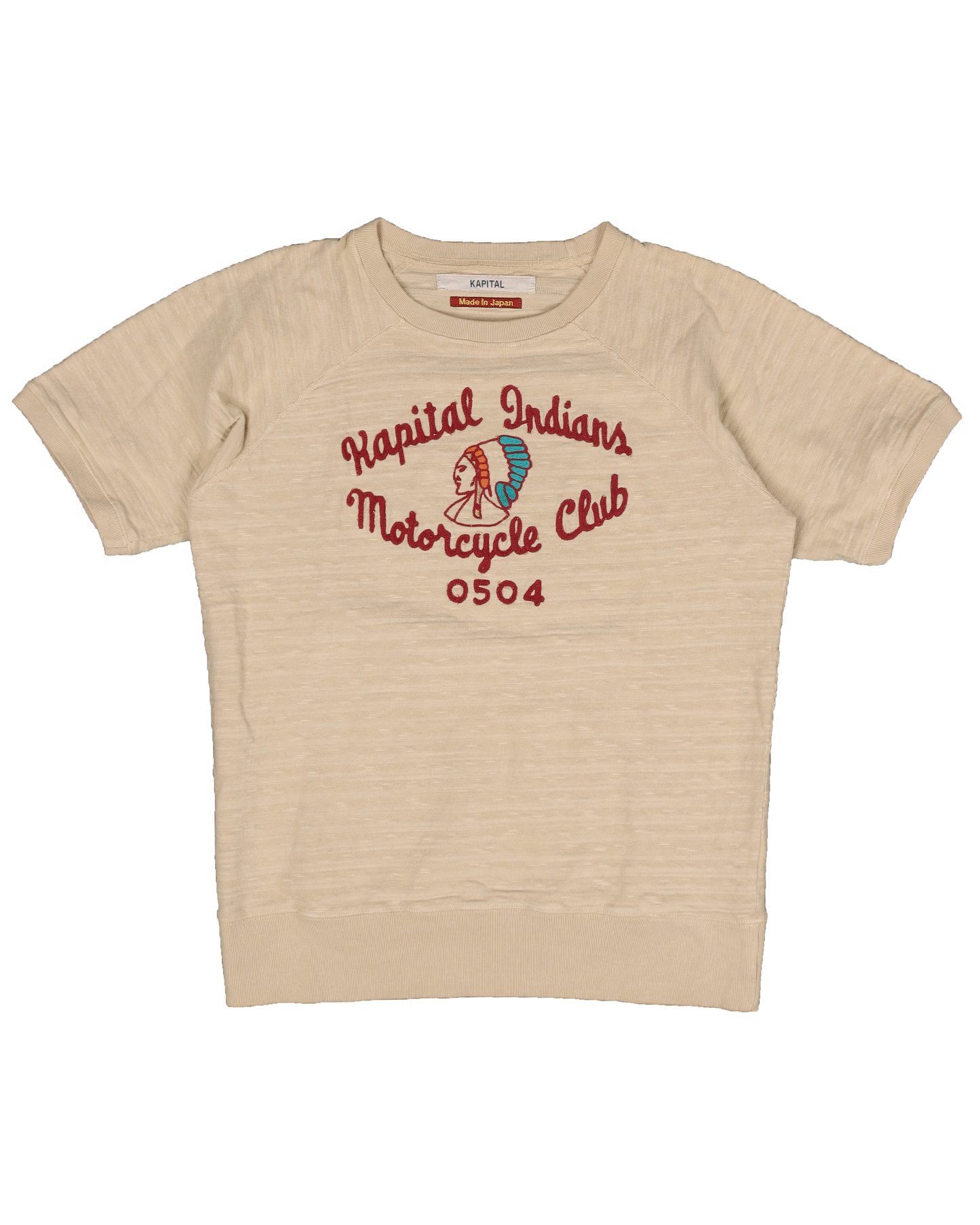 Moto Club Short Sleeve Sweatshirt