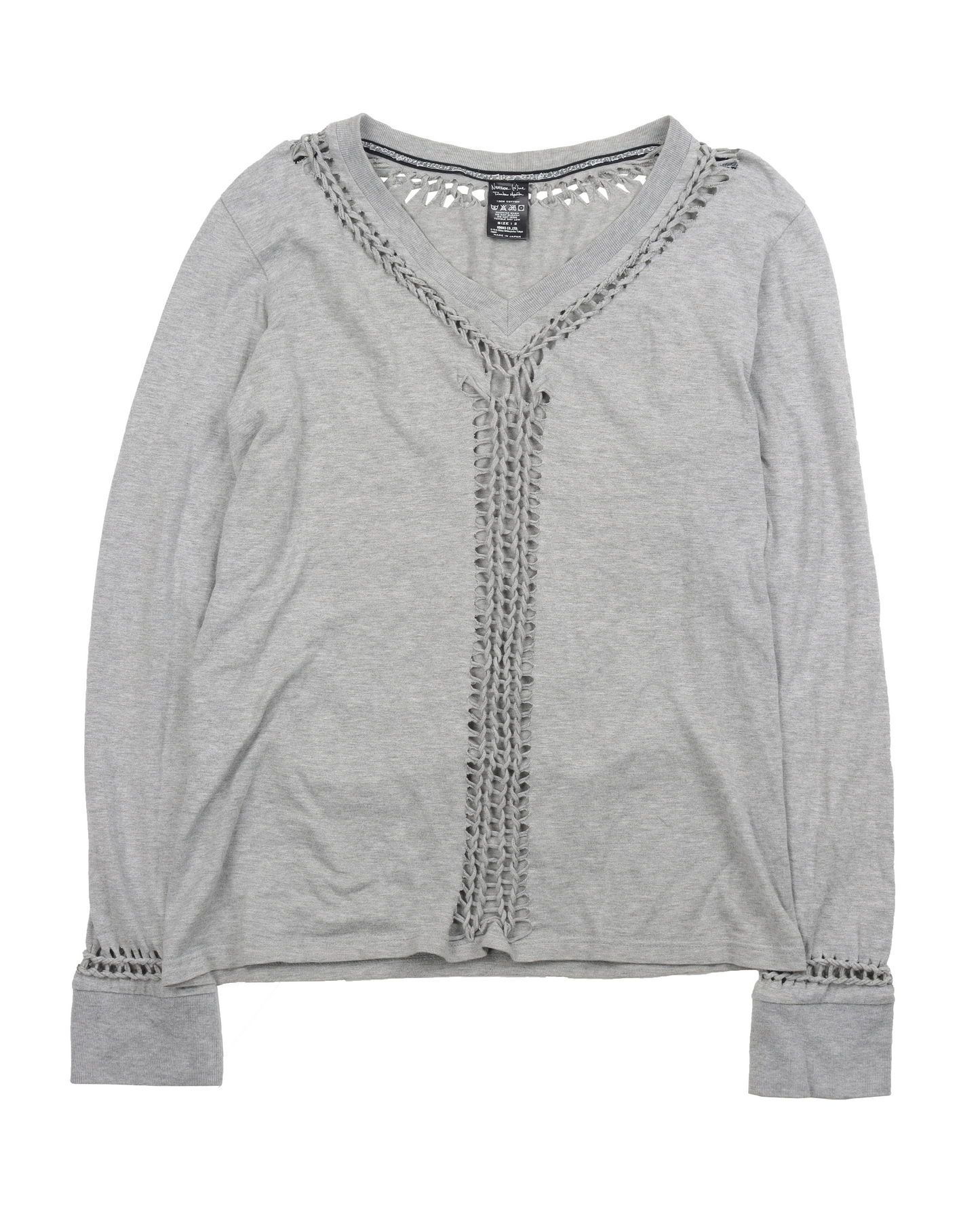 Braided Long Sleeve T-Shirt (AW07) Love God Murder