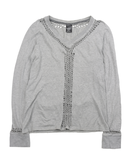 Braided Long Sleeve T-Shirt (AW07) Love God Murder