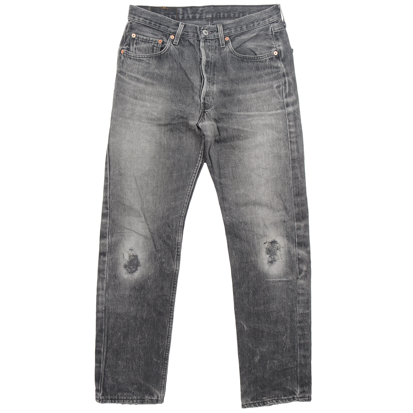 1990's Levi's 501 Repaired Denim