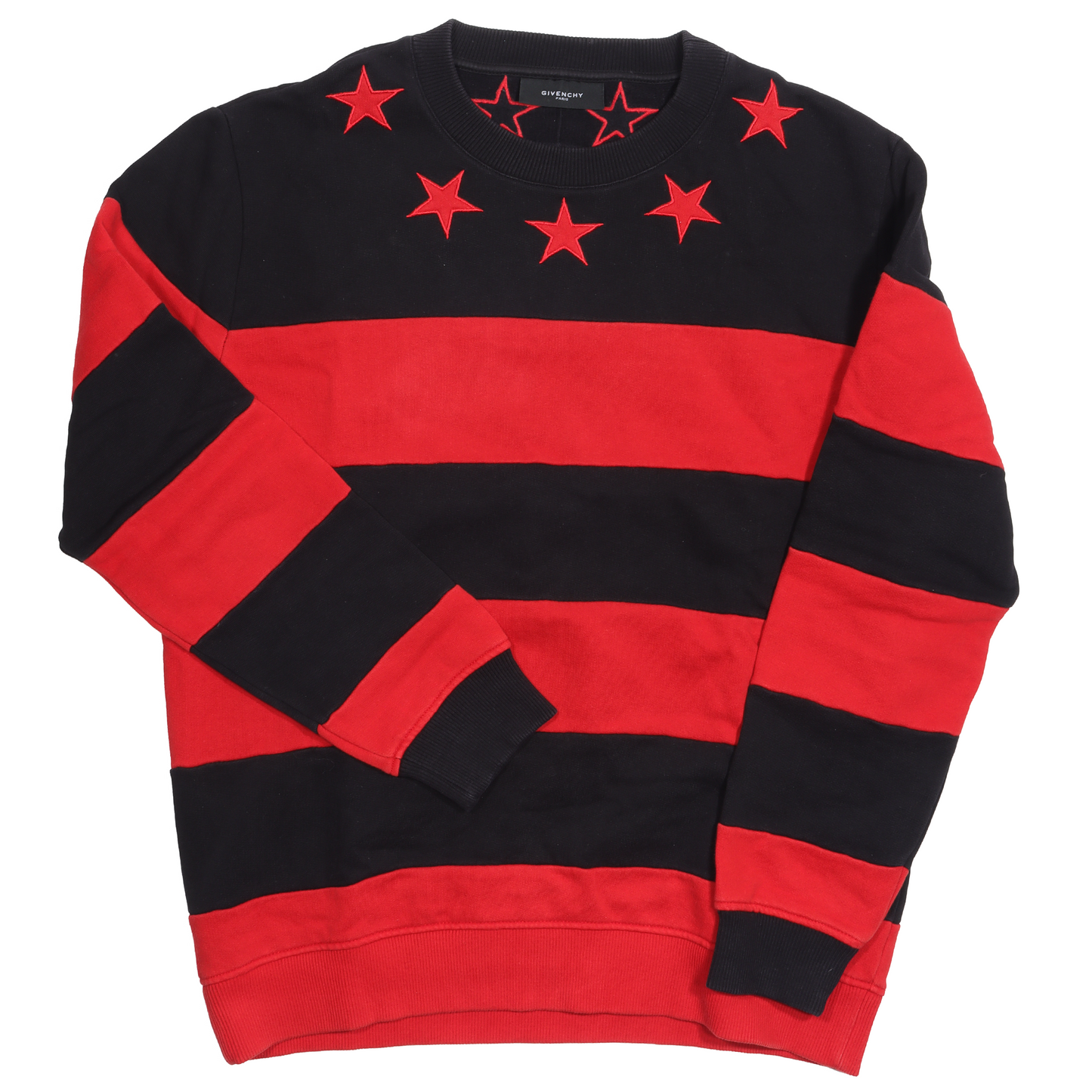 Striped Crewneck Sweatshirt