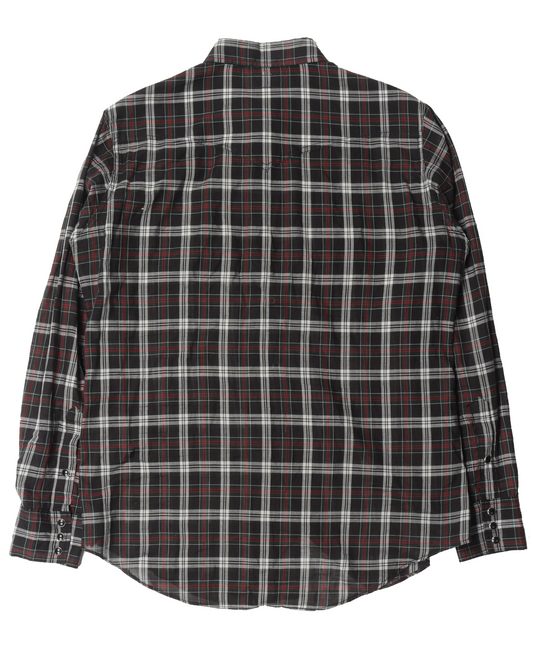 Cotton Western Button-Up Shirt