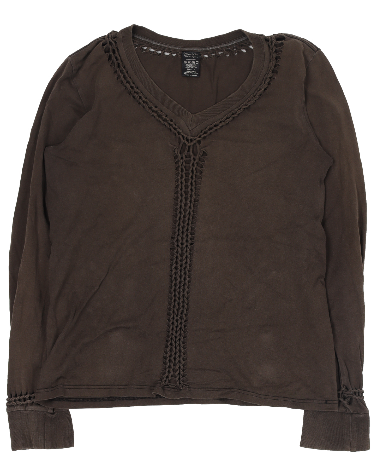 Braided Long Sleeve T-Shirt "2007" About A Boy