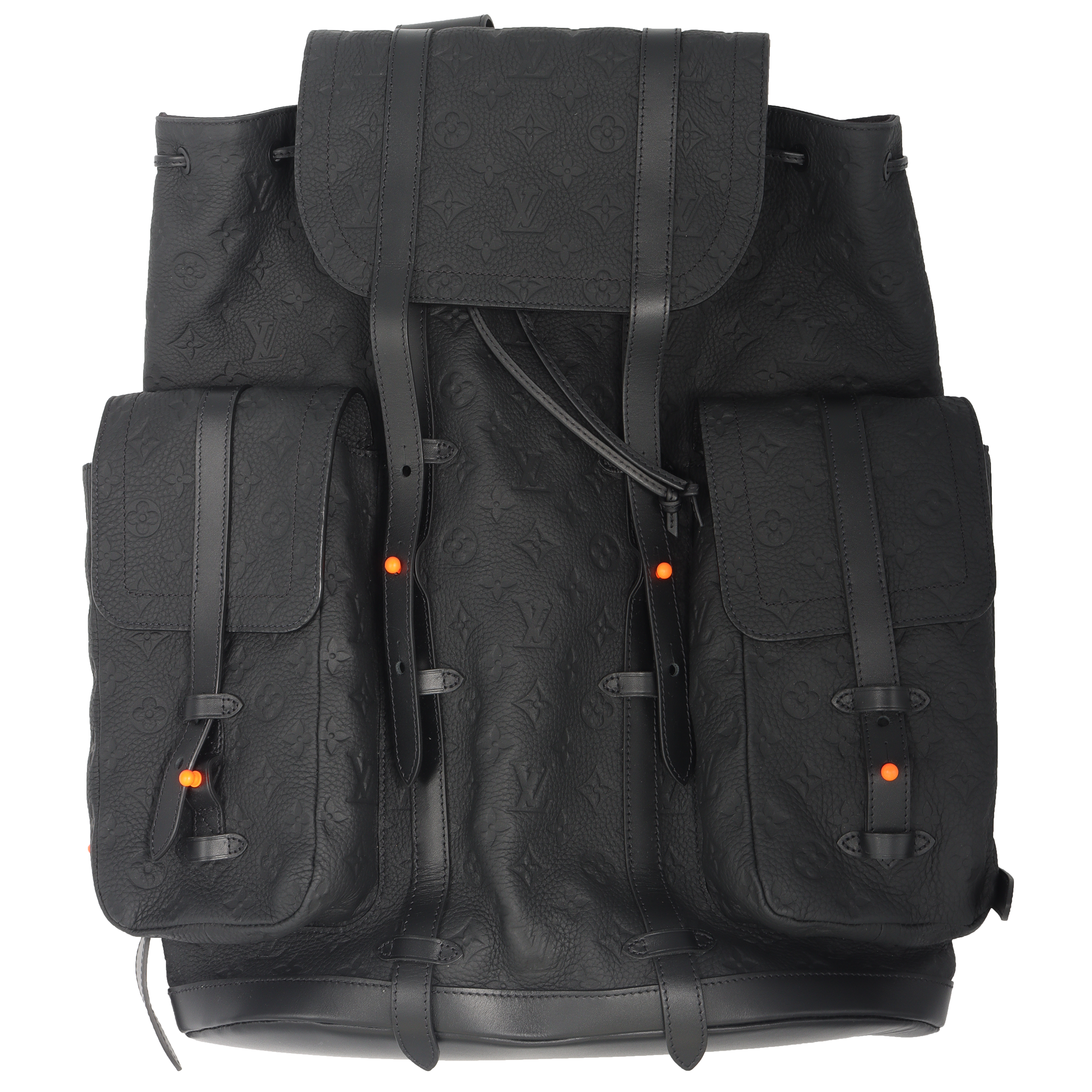 Virgil Abloh CHRISTOPHER Leather Backpack Monogram