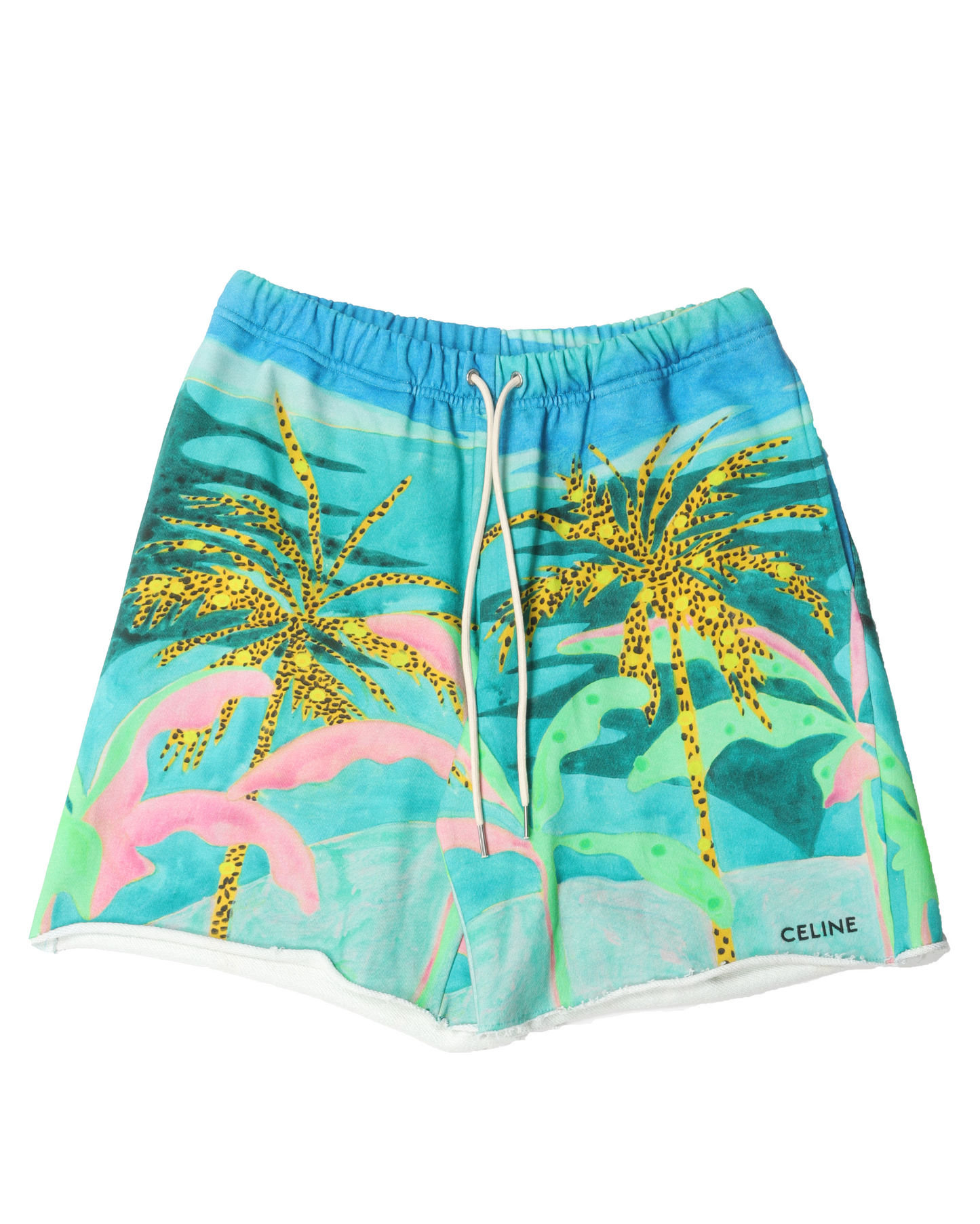 Print Cotton Shorts