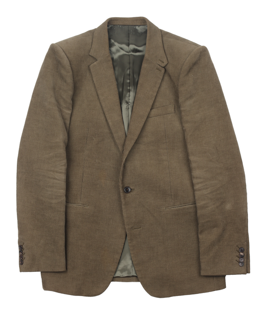 AW04 “Give Peace a Chance” Corduroy Blazer