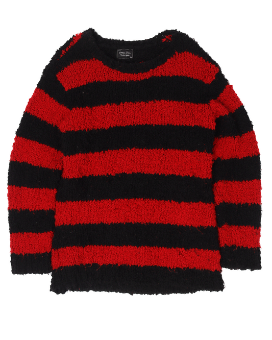 AW03 "Touch Me I'm Sick" Striped Kurt Cobain Sweater