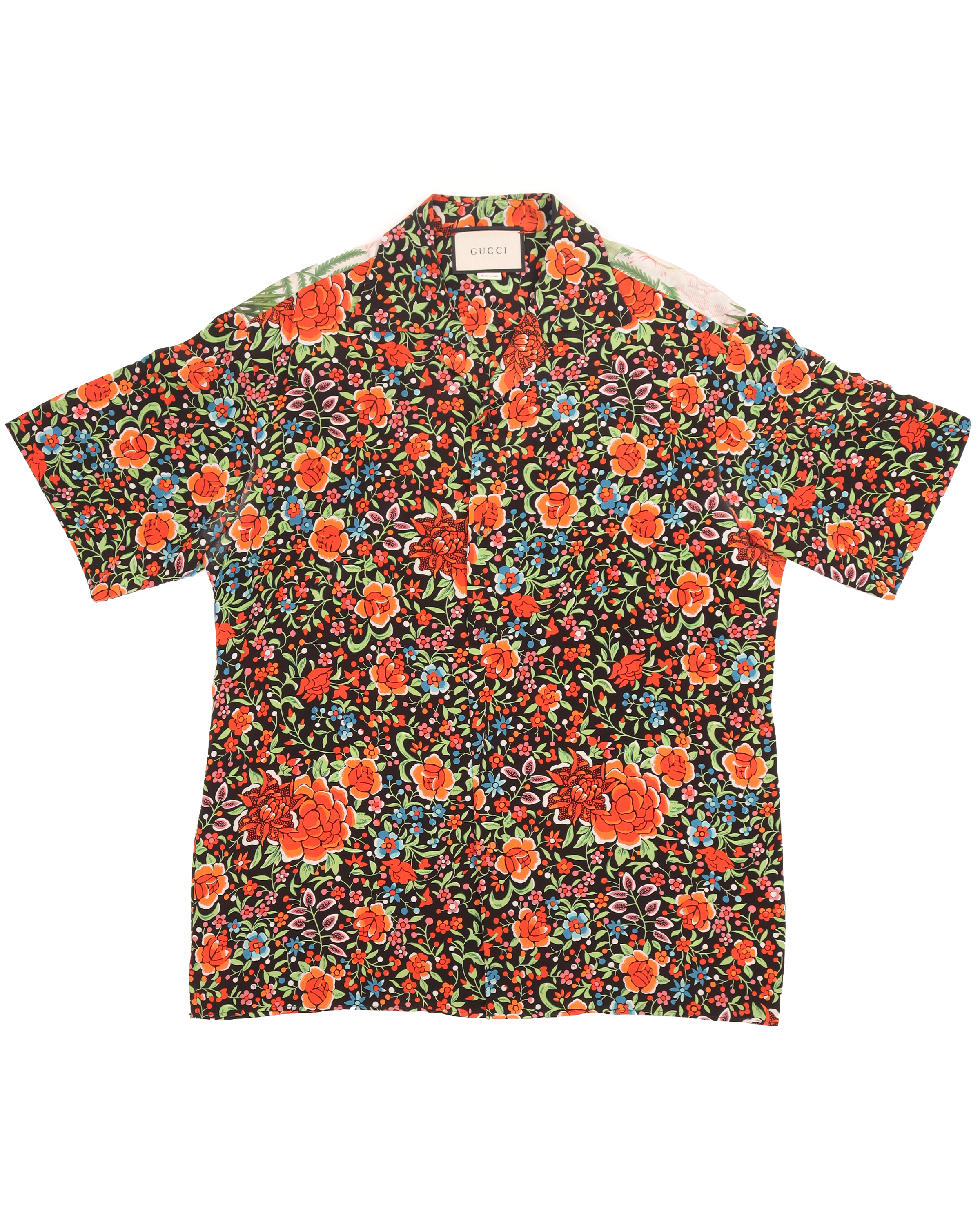 Gucci Floral Short Sleeve Button Shirt