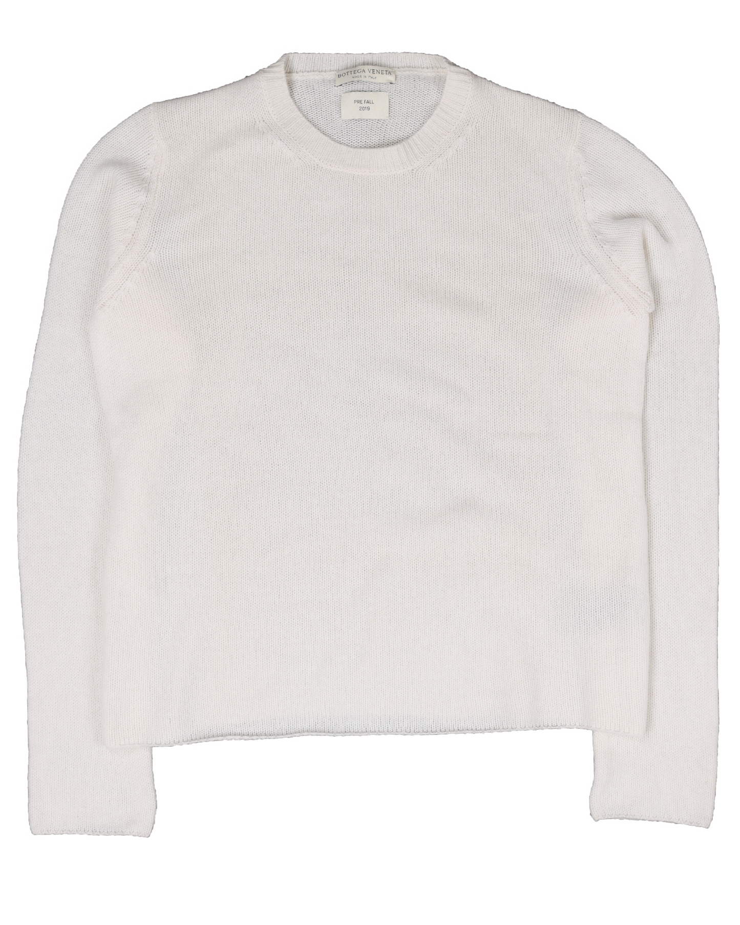 Cream Knit Cashmere Sweater (Pre-Fall 2019)