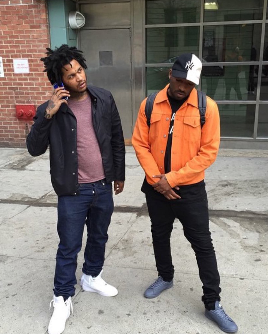 SS2000 Orange Denim Jacket