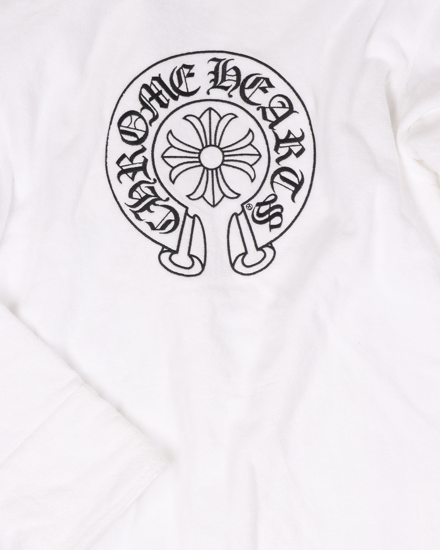 Horseshoe Logo Embroidered Robe