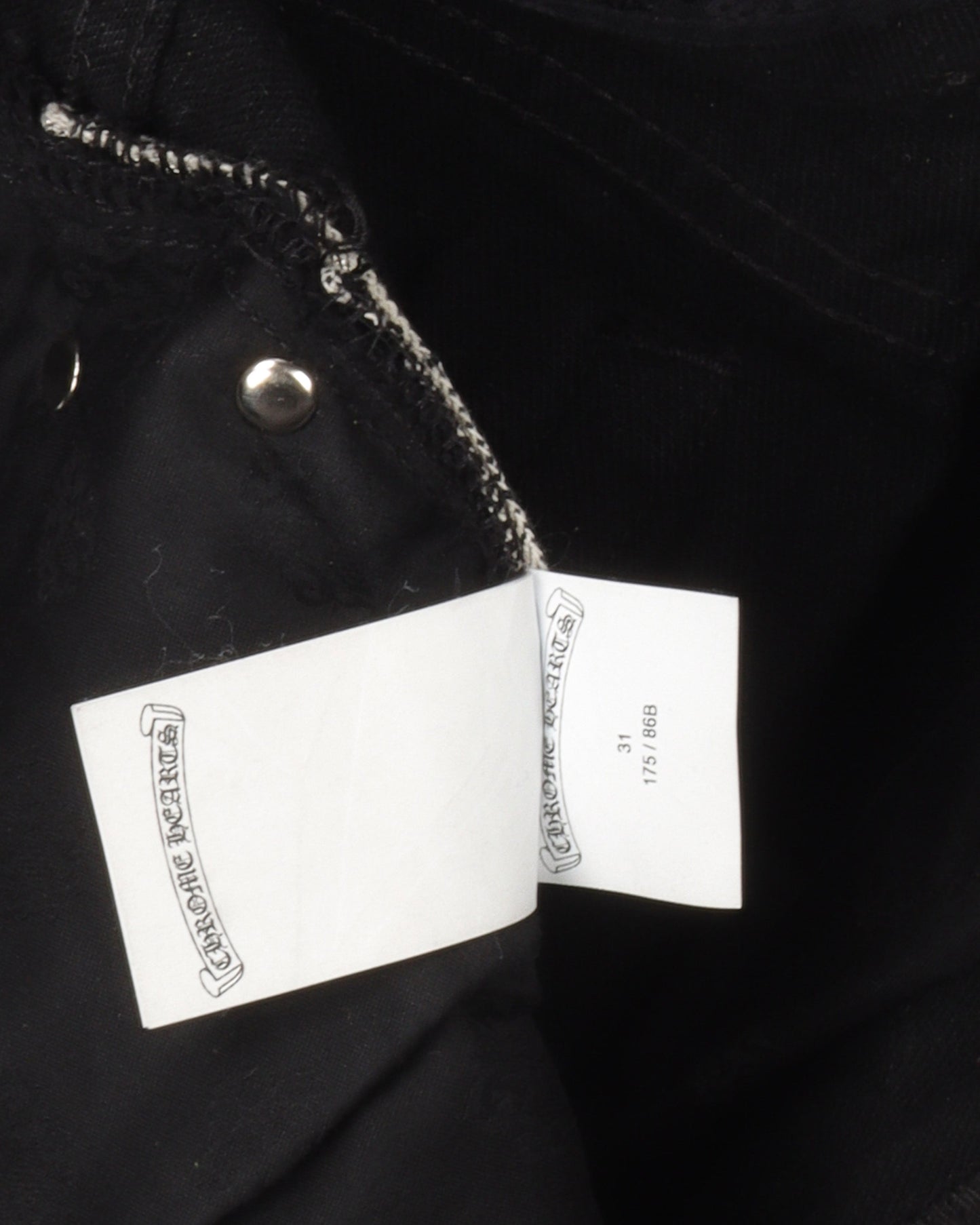 Leopard Cross Patch Jeans w/ 35 Patches