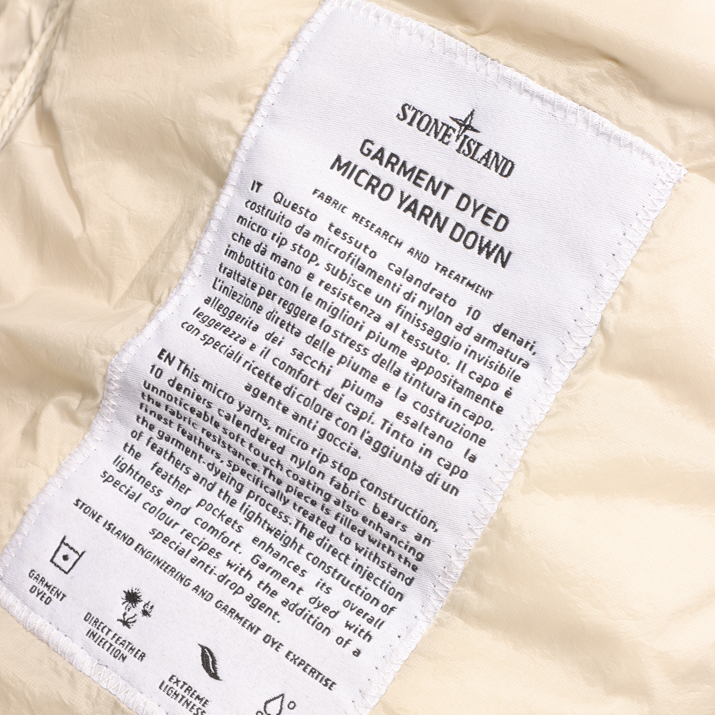 Garment Dyed Puffer Jacket