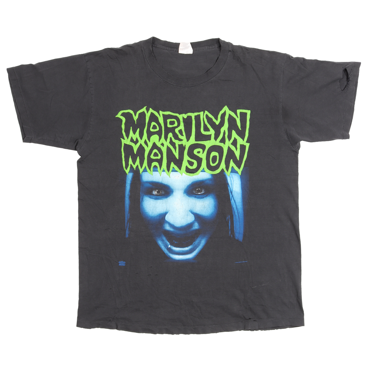 Marilyn Manson 'Blue Face / Get Your Gunn' T-Shirt