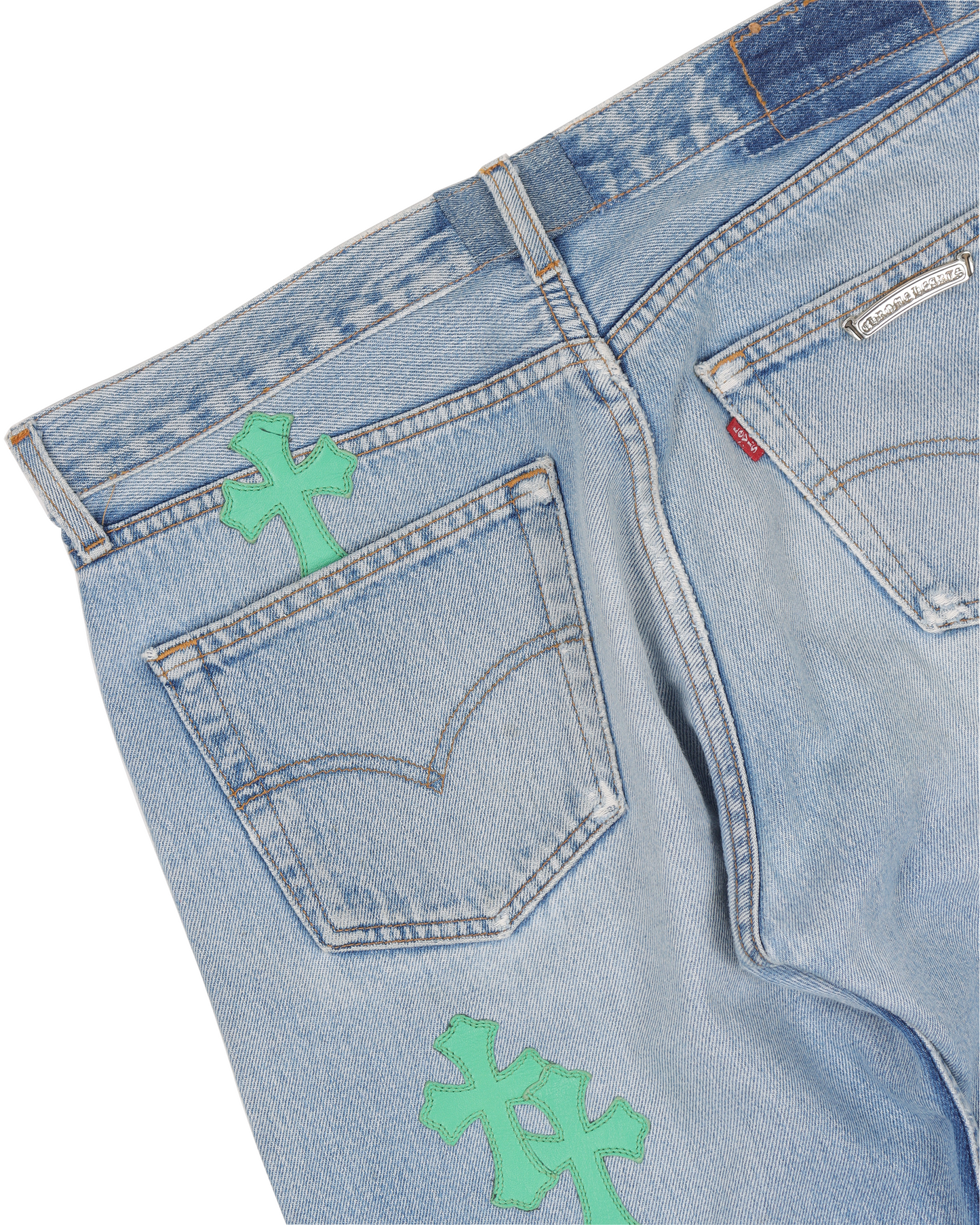 Levi's Green Cross Patch Denim