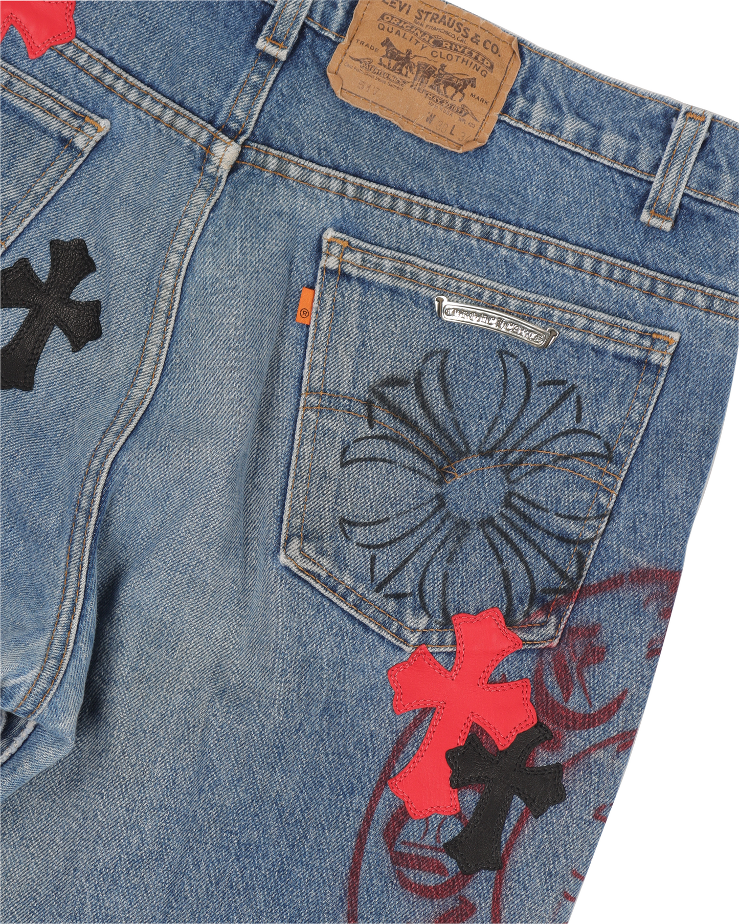 Levi's Cross Patch Printed Denim